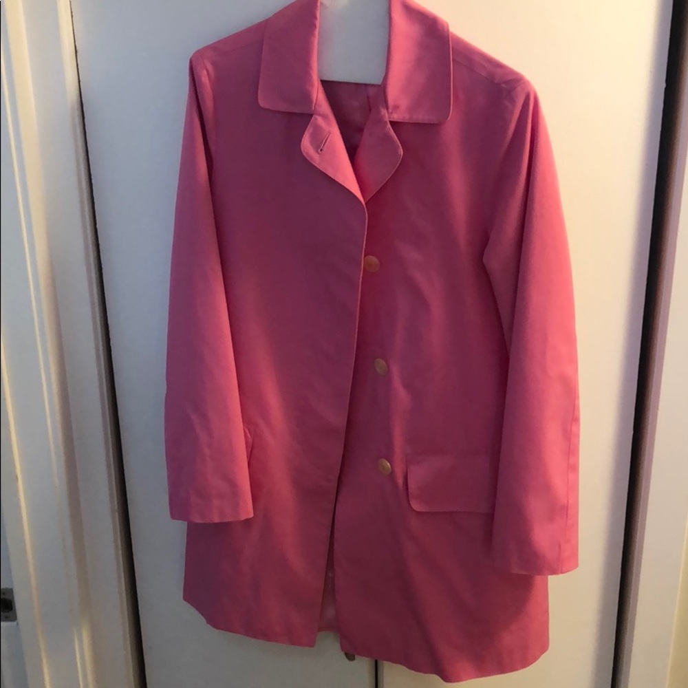 Lilly Pulitzer vintage light coat.